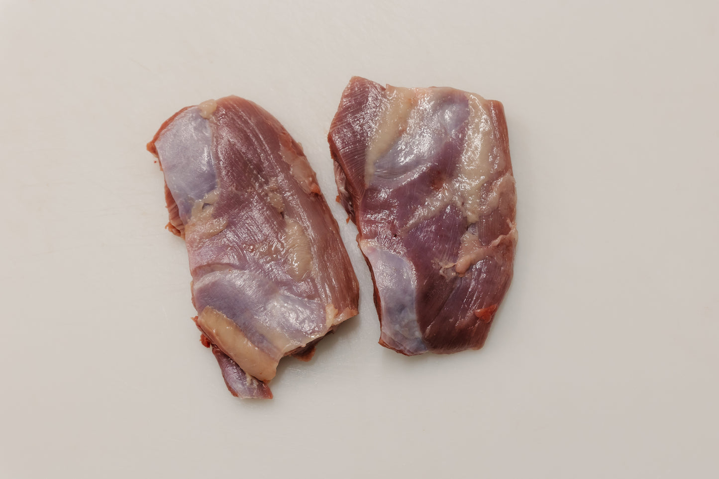 Putensteaks aus der Oberkeule, ohne Haut, 2 Stück, 250-275g